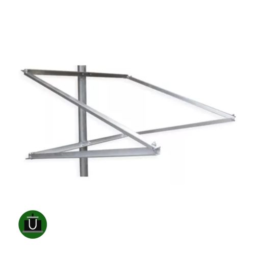 SUPORTE PARA PAINEL SOLAR DE ESTAÇÃO FABRICADO EM AÇO U257/24