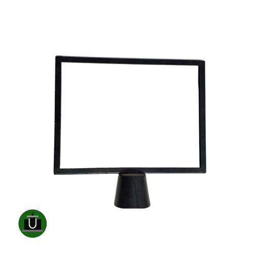 SUPORTE DE FERRO PARA PLACA DE SINALIZAÇÃO VIÁRIA U104/12
